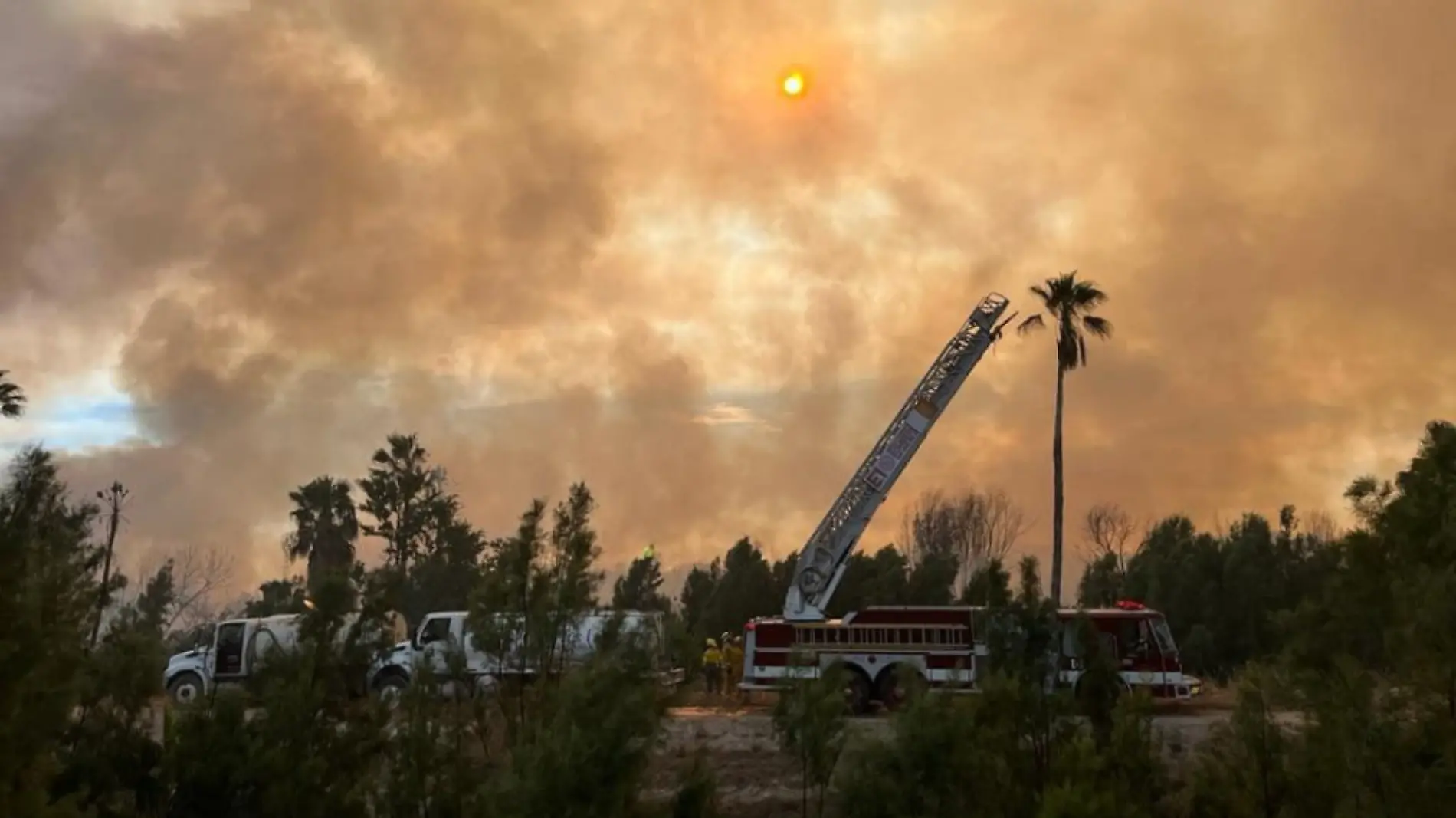 incendios estero